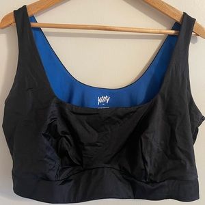 Yitty Sports Bra Black Blue